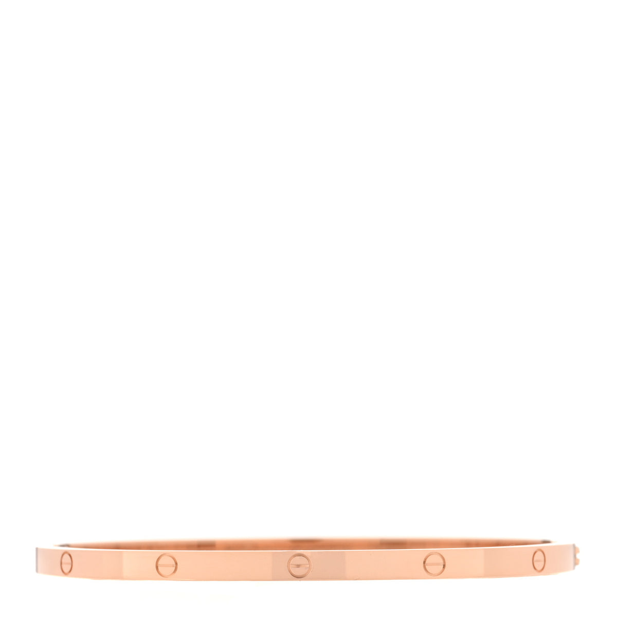 18K Pink Gold Small LOVE Bracelet 19