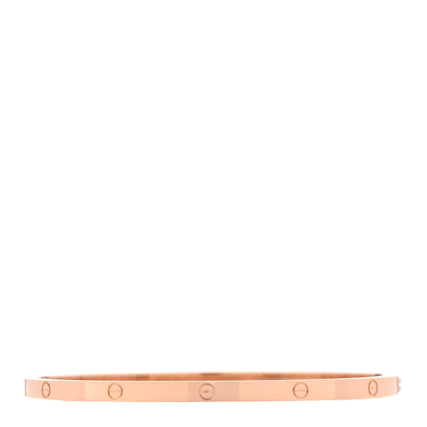 Cartier 18K Pink Gold Small LOVE Bracelet 19 1 of 6