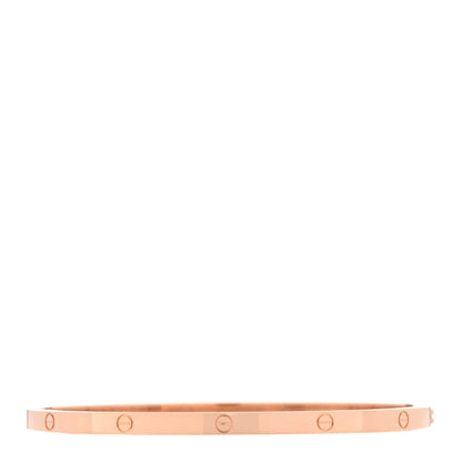 Cartier 18K Pink Gold Small LOVE Bracelet 19 1 of 6