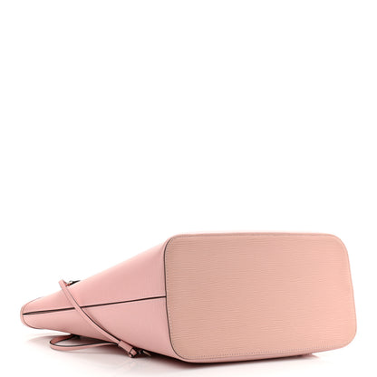 Louis Vuitton Epi Neverfull MM Rose Ballerine 5 of 10