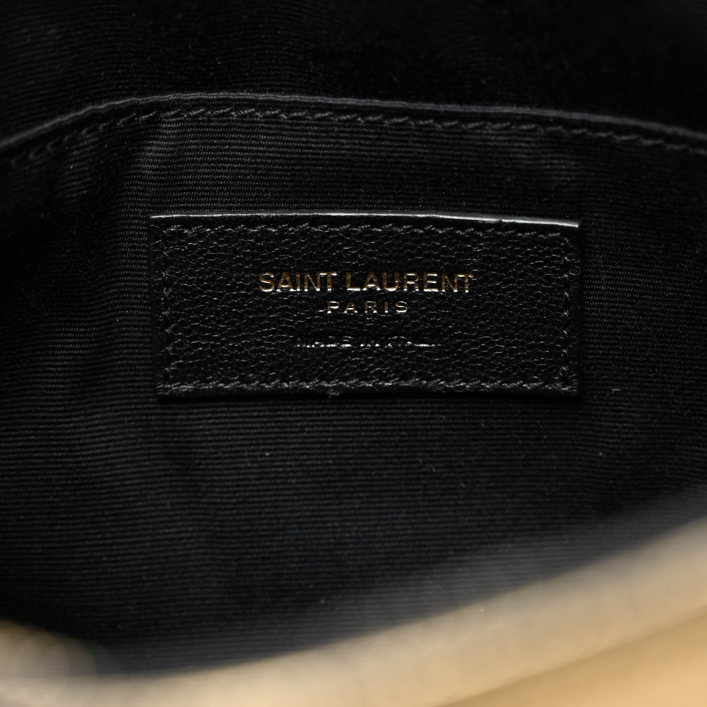 Calfskin Lame Monogram Small Lou Camera Bag Gold Olive