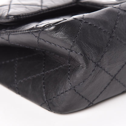 Chanel Aged Calfskin Quilted 2.55 Reissue 224 Flap Black 8 of 9