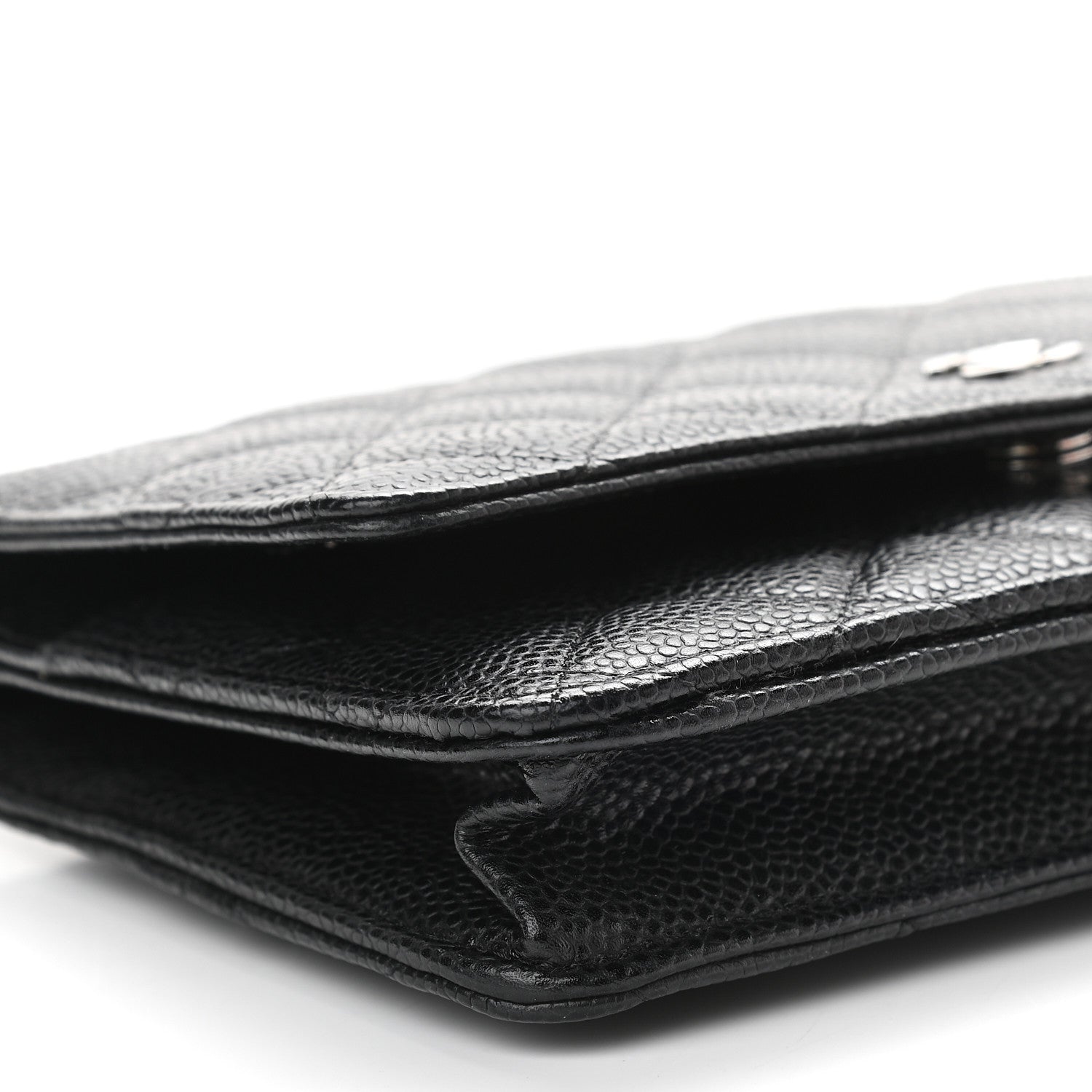 Chanel Caviar Quilted Wallet On Chain WOC Black 9 of 11
