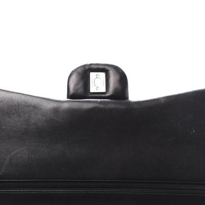 Chanel Lambskin Quilted Maxi Double Flap Black 10 of 15