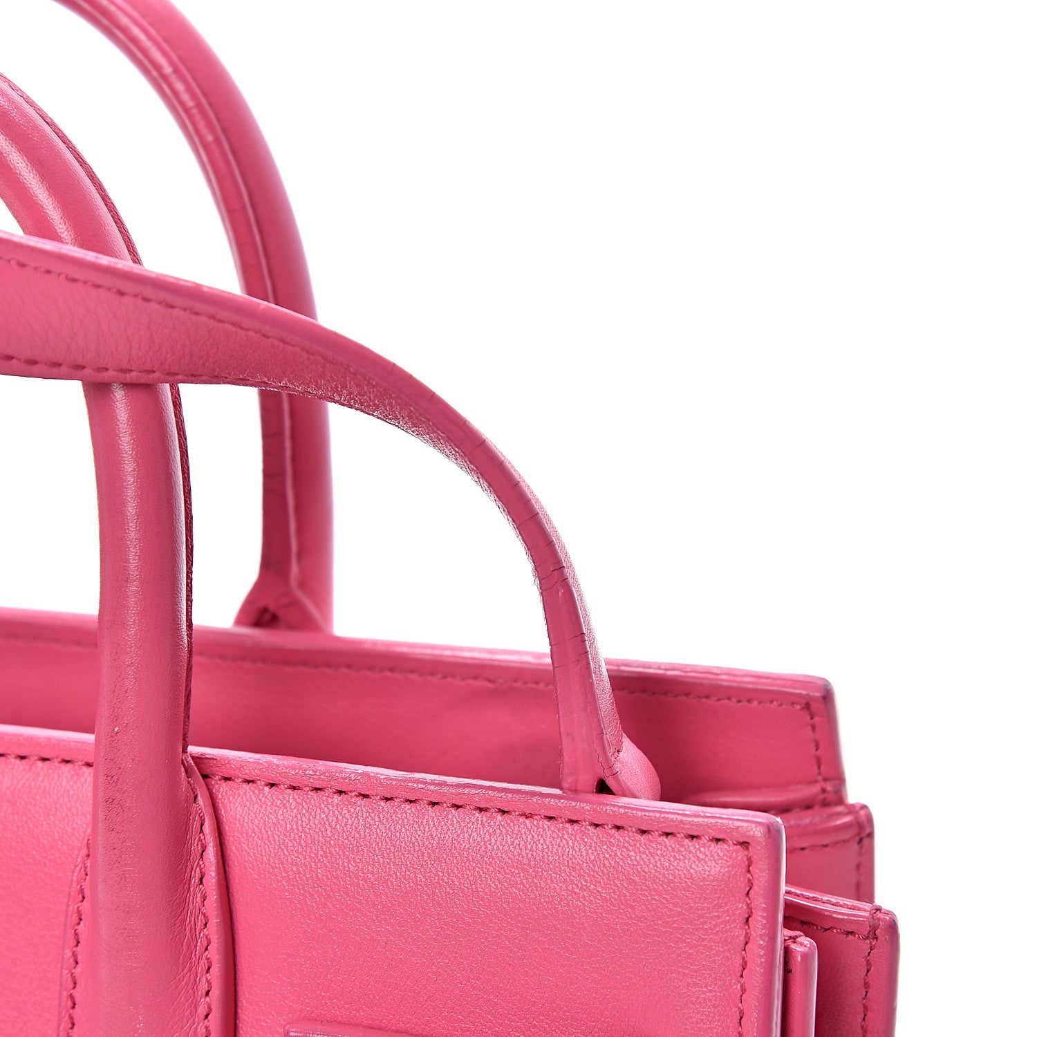 Saint Laurent Calfskin Nano Sac De Jour Rose Clair 17 of 26