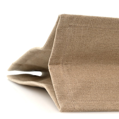 Saint Laurent Linen Calfskin Rive Gauche Tote Greggio Natural 9 of 11