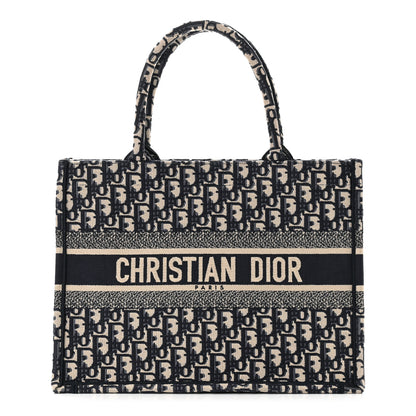 Christian Dior CHRISTIAN DIOR Oblique Medium Book Tote Blue Multicolor 2 of 9