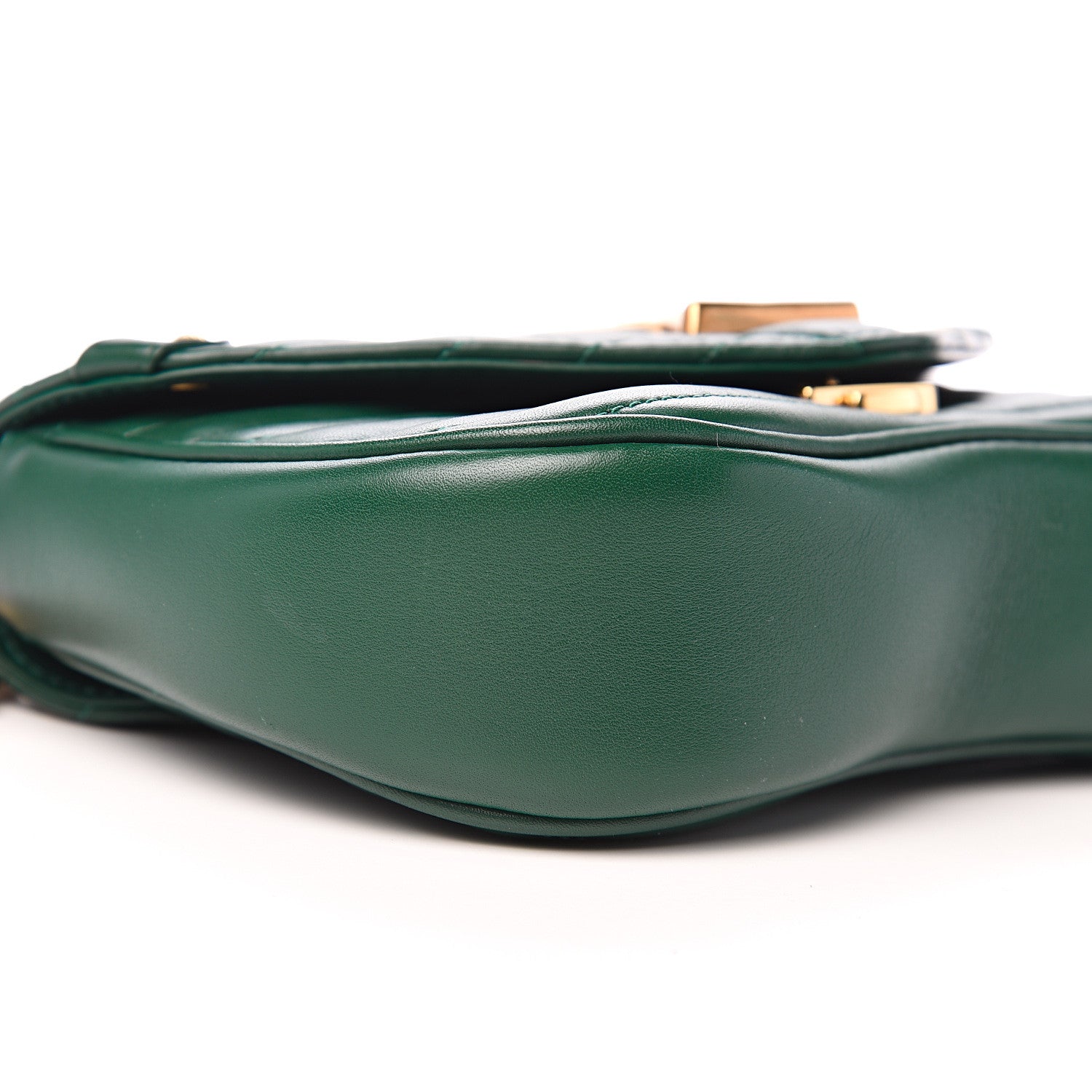 Louis Vuitton Calfskin New Wave Chain PM Emerald 7 of 9