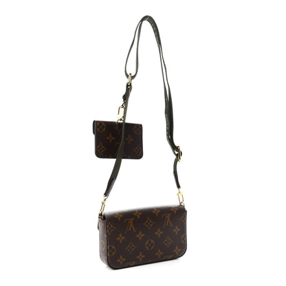 Louis Vuitton Monogram Felicie Strap & Go Kaki 3 of 9
