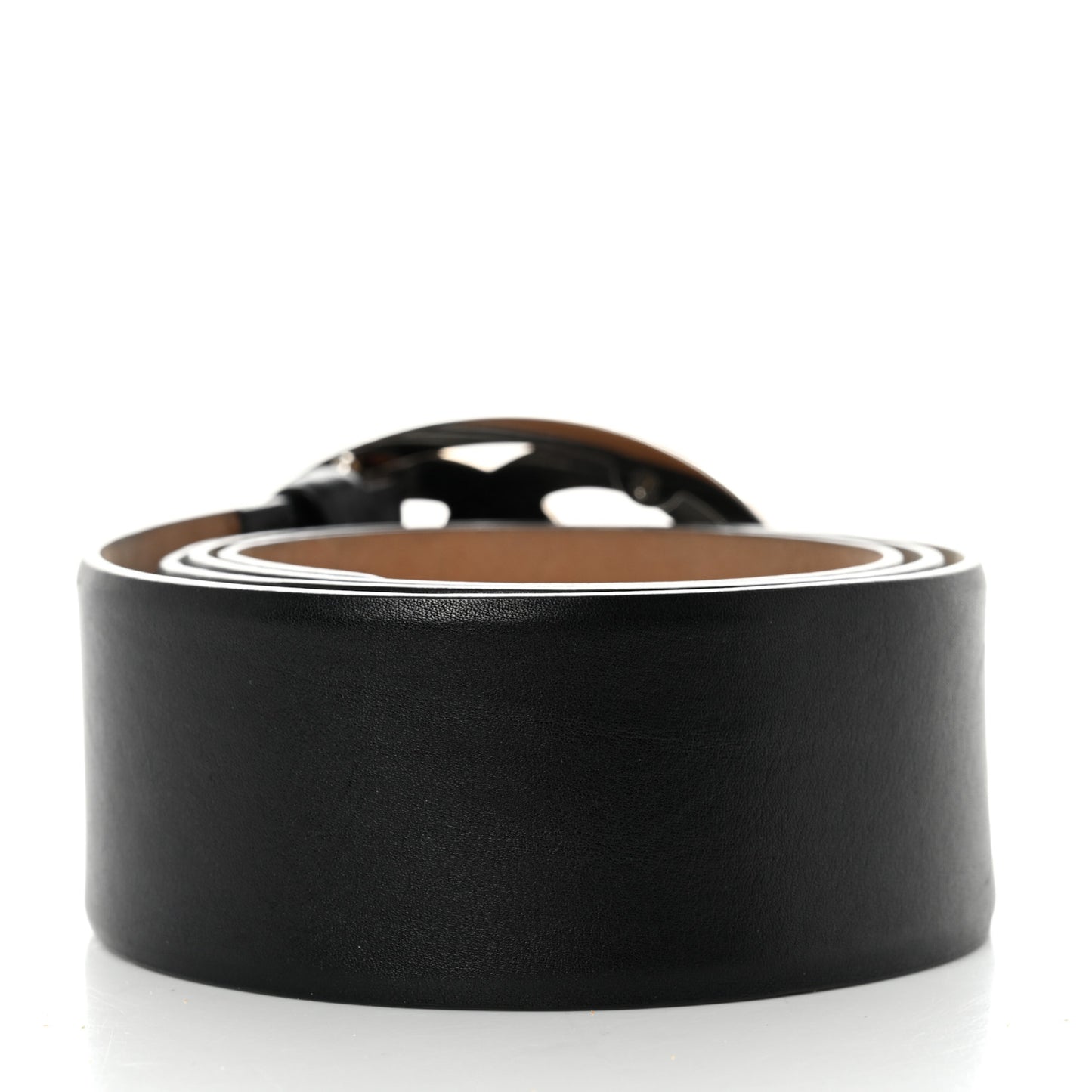 Calfskin CC Belt 100 40 Black