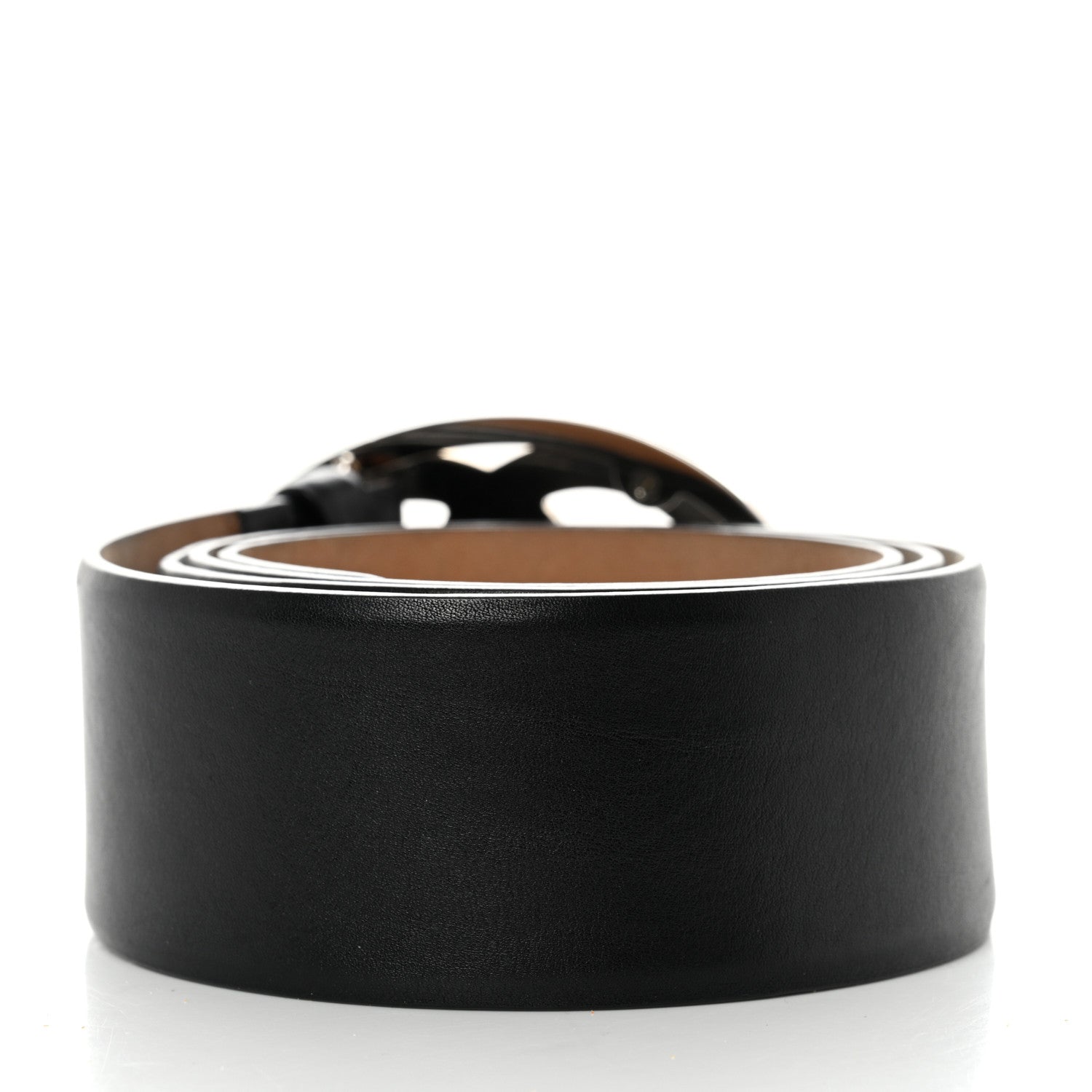 Chanel Calfskin CC Belt 100 40 Black 2 of 8