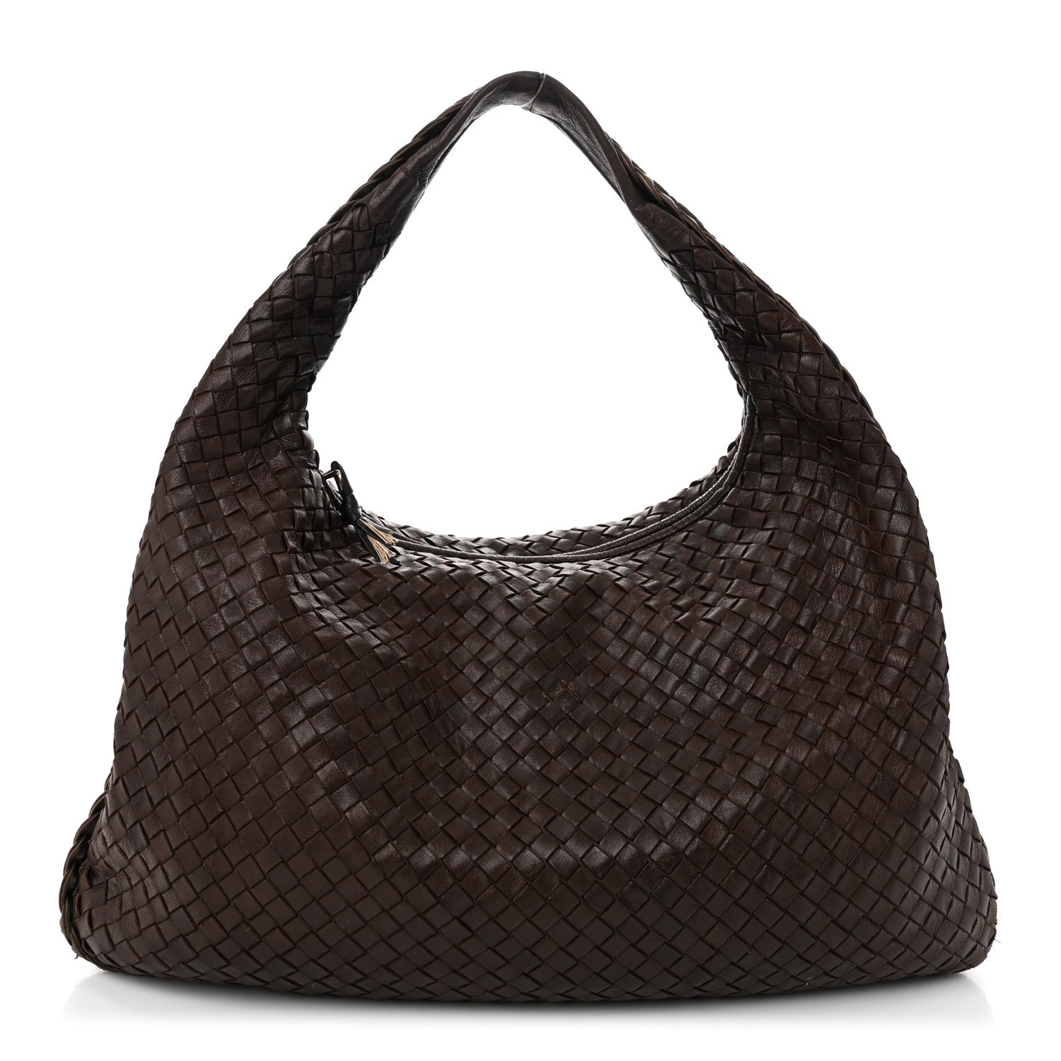 Bottega Veneta Nappa Intrecciato Large Veneta Hobo Ebano 1 of 13