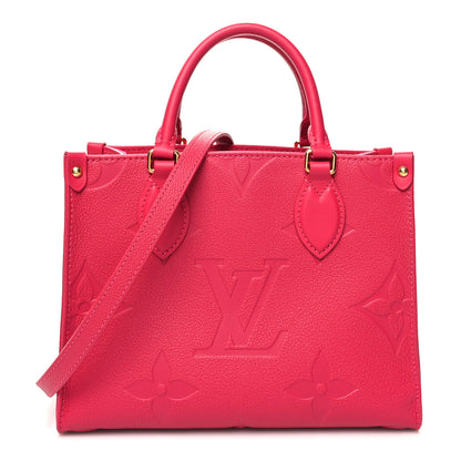Louis Vuitton Empreinte Monogram Giant Onthego PM Freesia 1 of 11