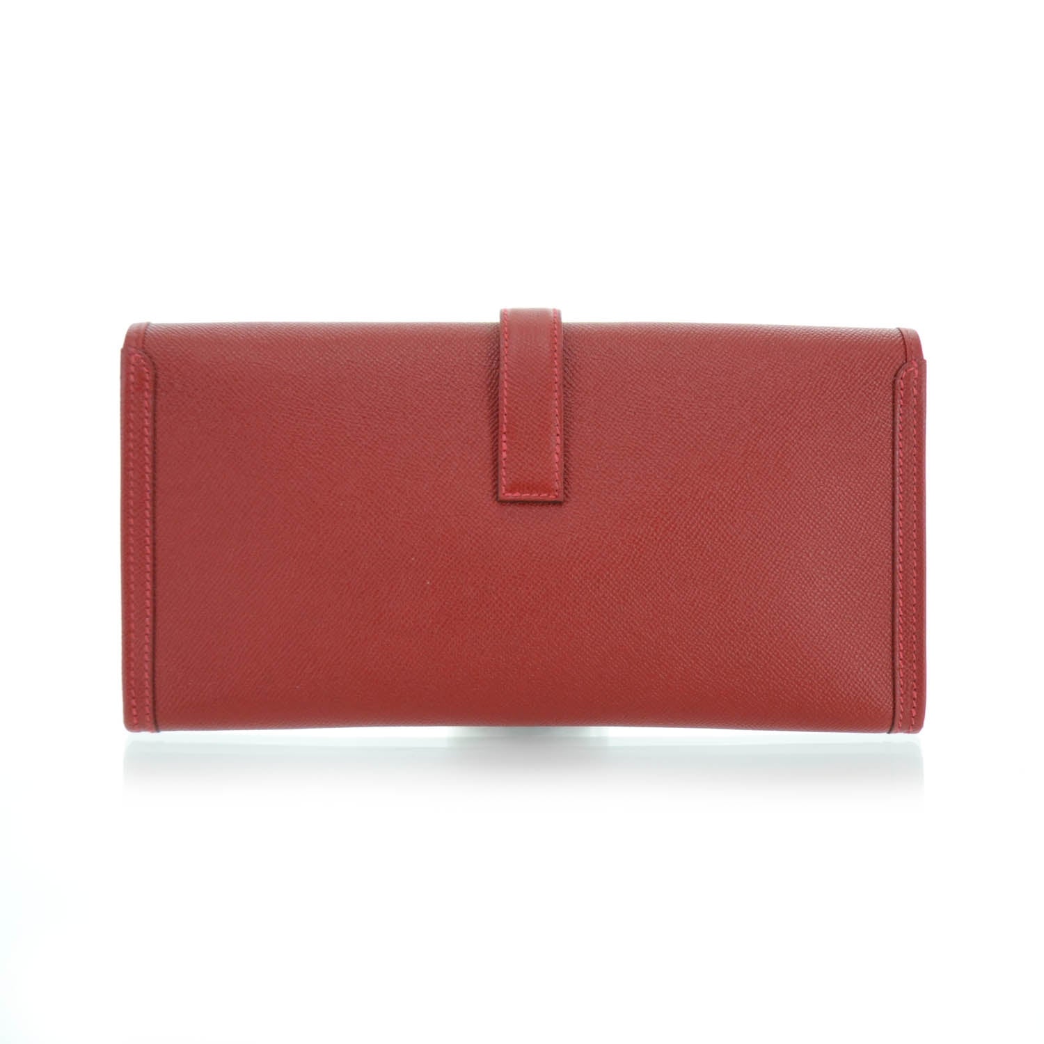 Hermes Epsom Jige Elan 29 Clutch Vermillion 3 of 9