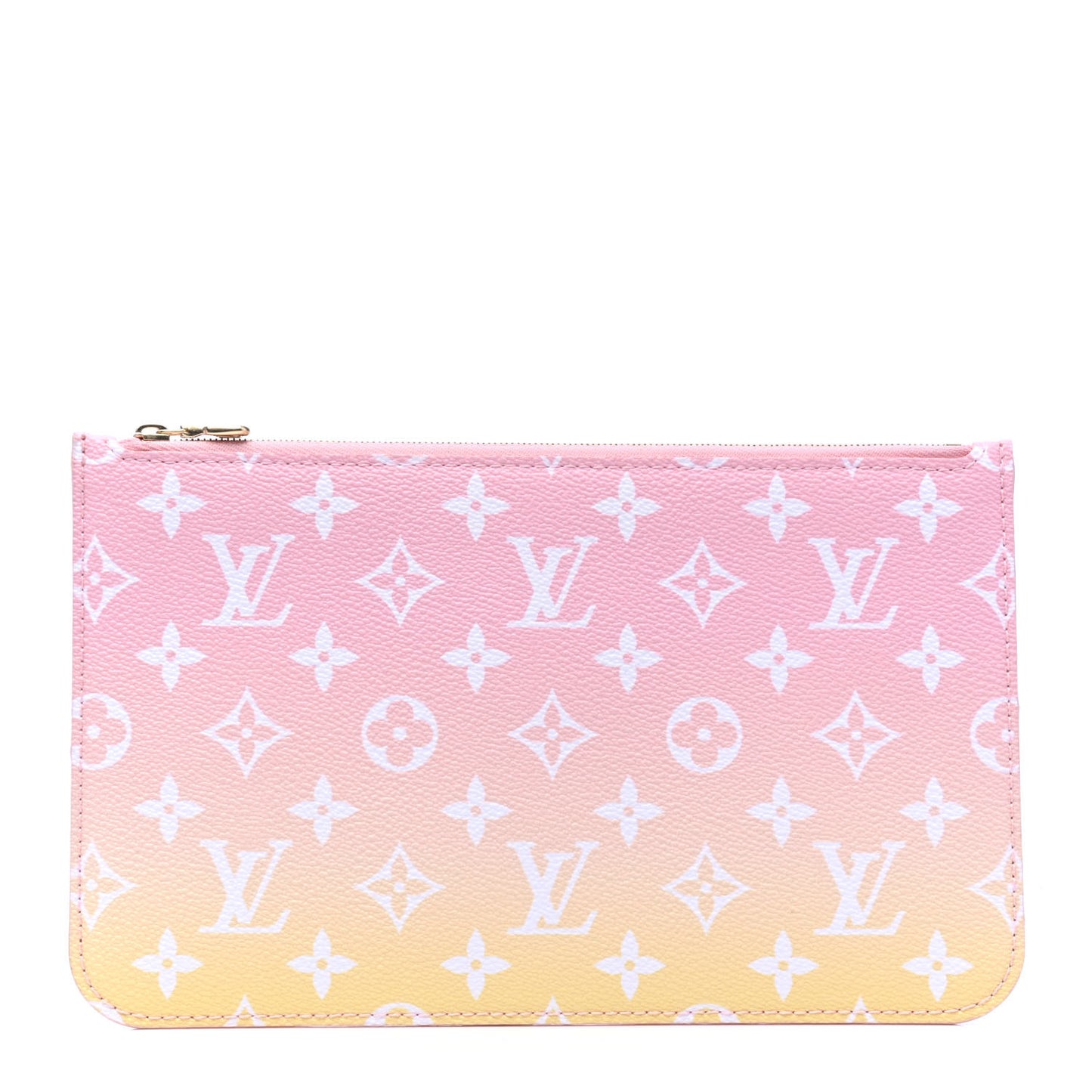 Monogram By The Pool Neverfull MM Pochette Light Pink