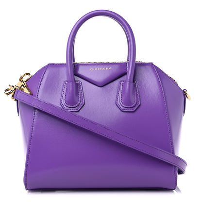 Givenchy Box Calfskin Mini Antigona Purple Dahlia 1 of 8