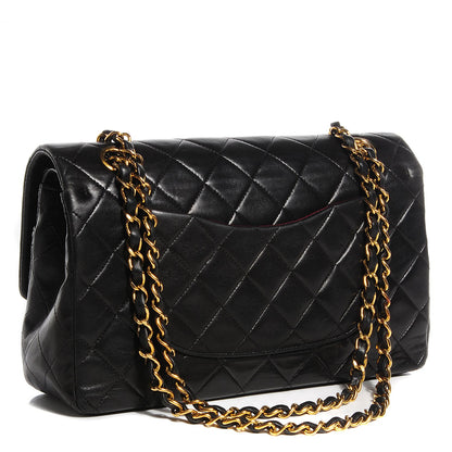 Chanel Lambskin Medium Double Flap Black 3 of 9