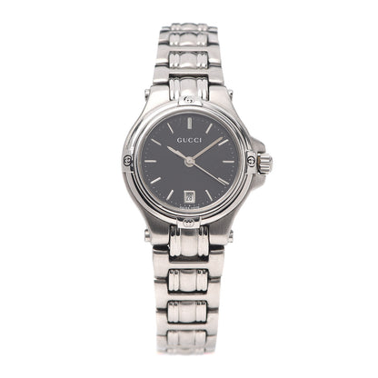 Gucci Stainless Steel 26mm 9040L Quartz Watch Black 1 of 6