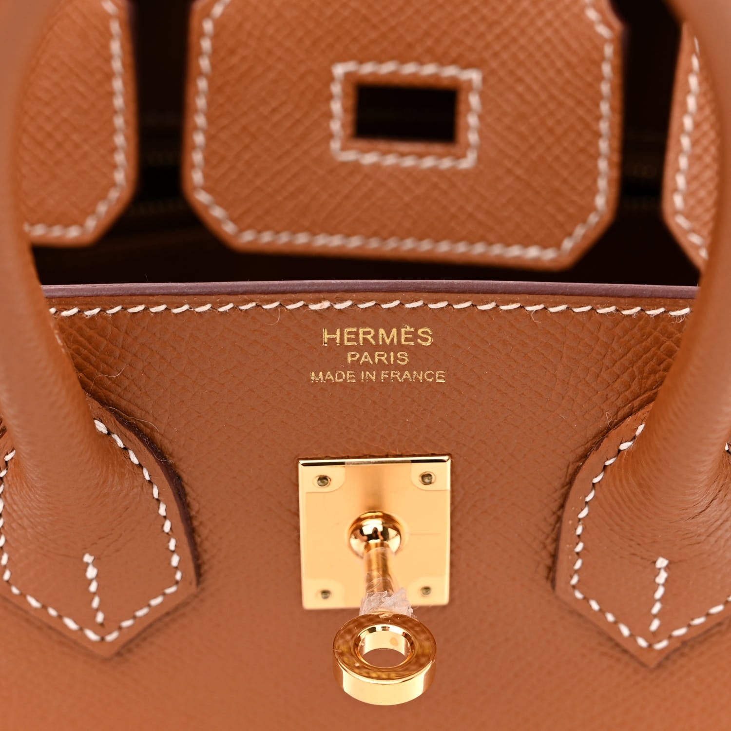 Hermes Epsom Birkin Sellier 25 Gold 7 of 11