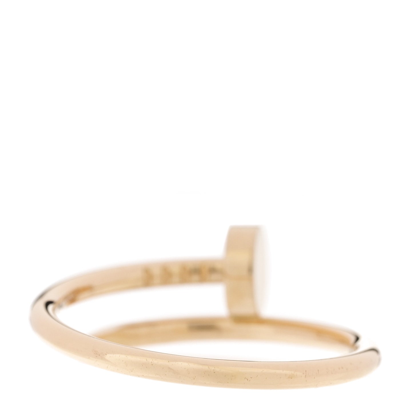 18K Yellow Gold Small Juste Un Clou Ring 57 8
