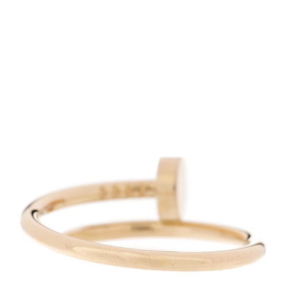Cartier 18K Yellow Gold Small Juste Un Clou Ring 57 8 3 of 6