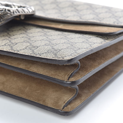 Gucci GG Supreme Monogram Medium Dionysus Shoulder Bag Taupe 9 of 12