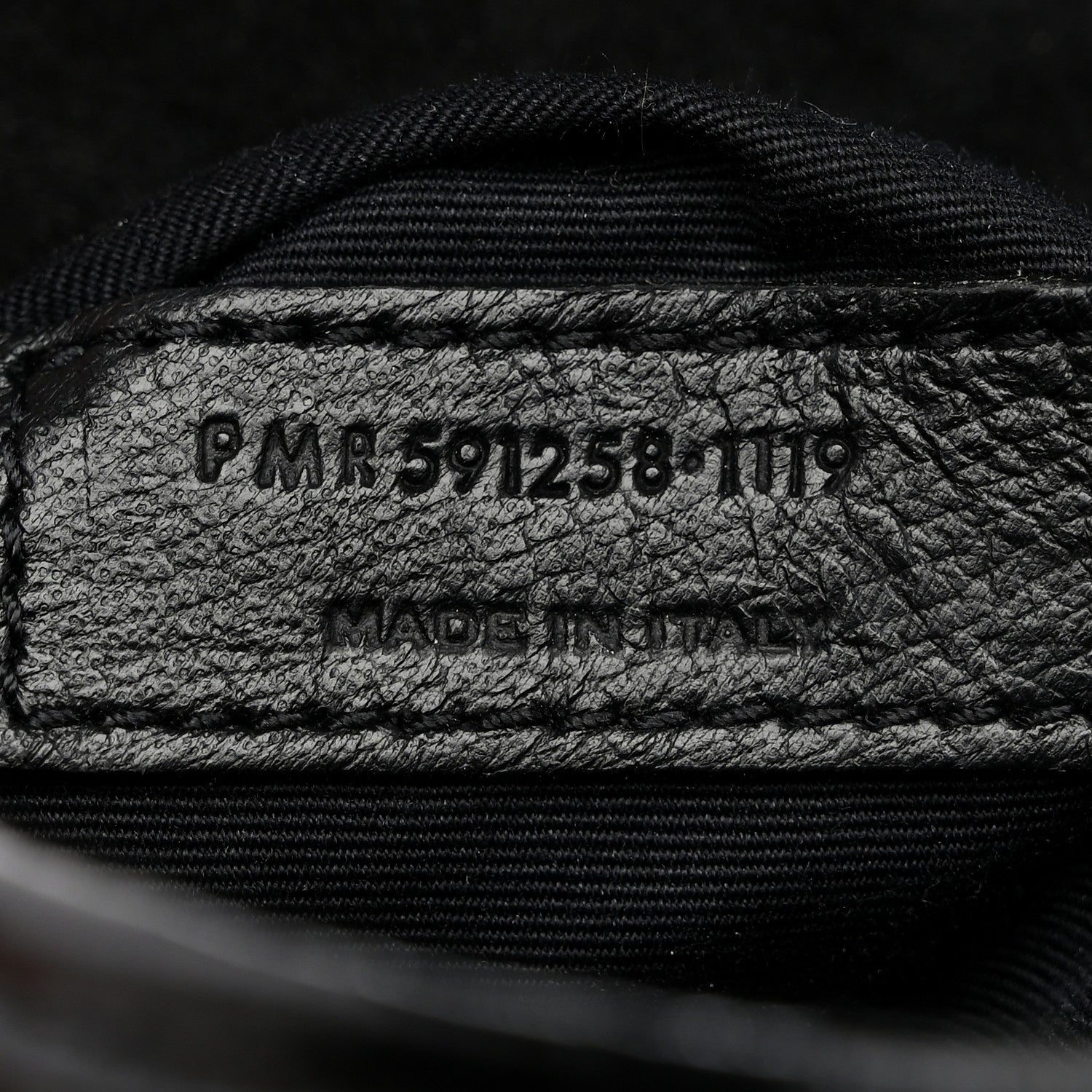 Saint Laurent Crocodile Embossed Lambskin Matelasse Monogram Niki Chain Wallet Black 7 of 10