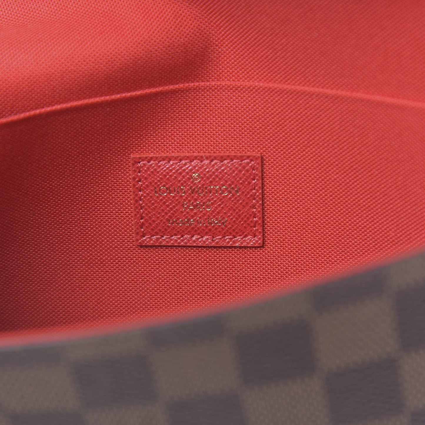 Damier Ebene Pochette Felicie Chain Wallet
