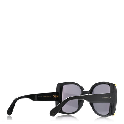 Louis Vuitton Acetate Nylon In The Mood For Love Sunglasses Z1294E Black 4 of 7