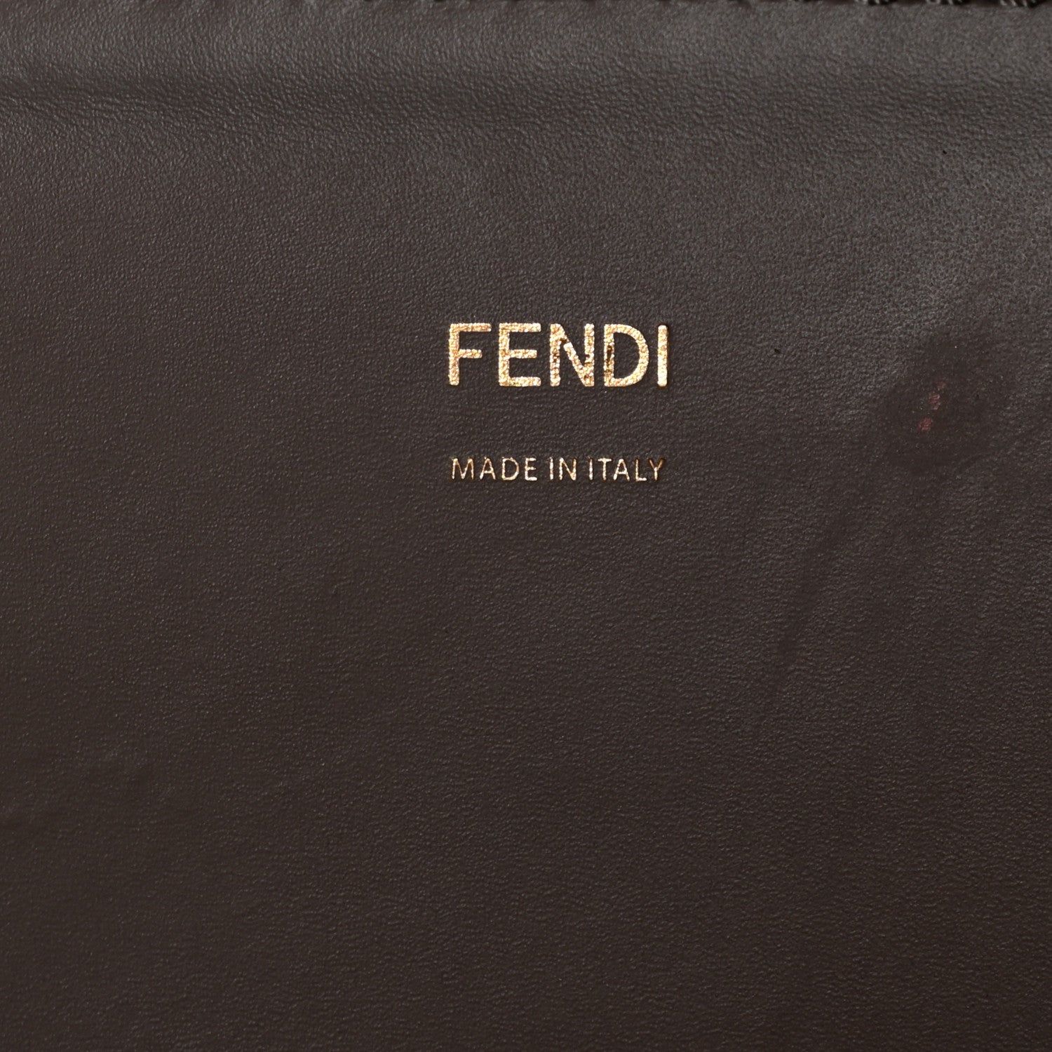 Fendi Vitello King Plexiglass Logo Embossed Medium Fendi Sunshine Shopper Tote Moon 6 of 12