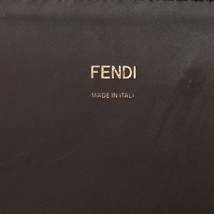 Fendi Vitello King Plexiglass Logo Embossed Medium Fendi Sunshine Shopper Tote Moon 6 of 12
