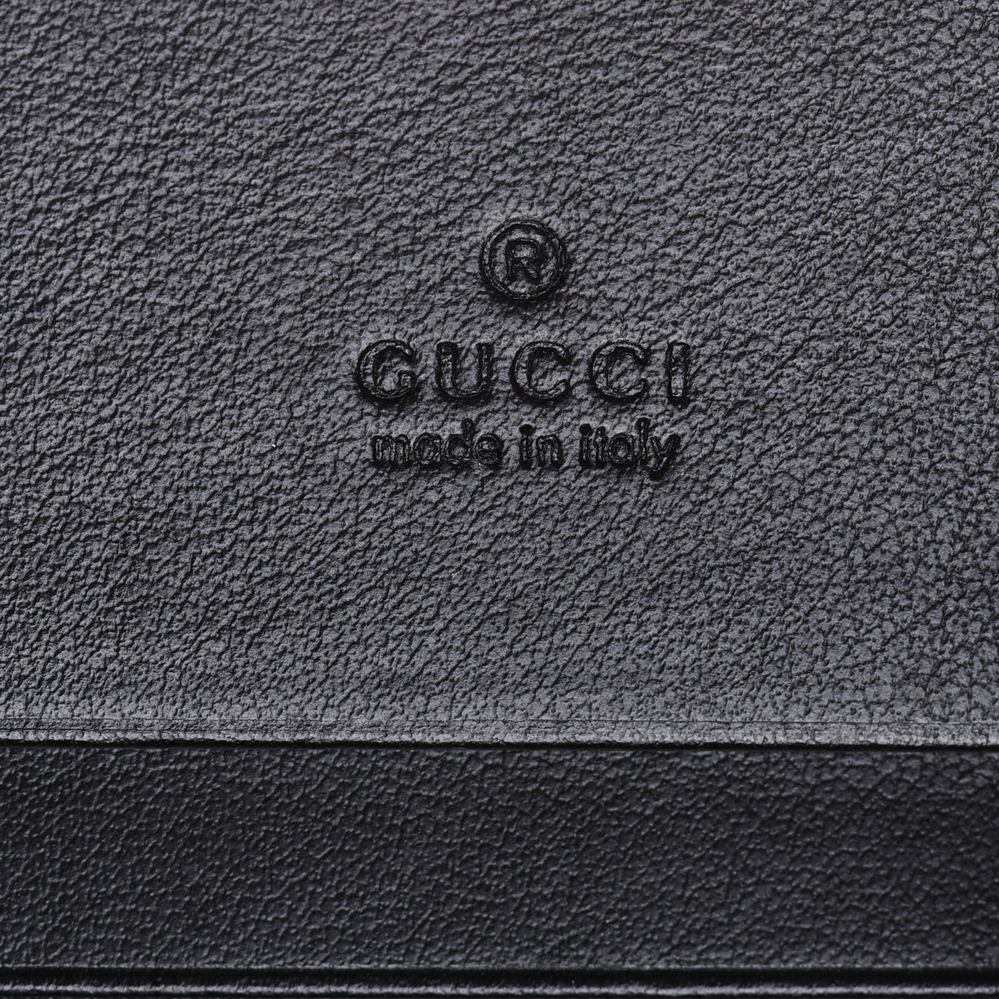 Calfskin Matelasse GG Marmont Card Case Wallet Black