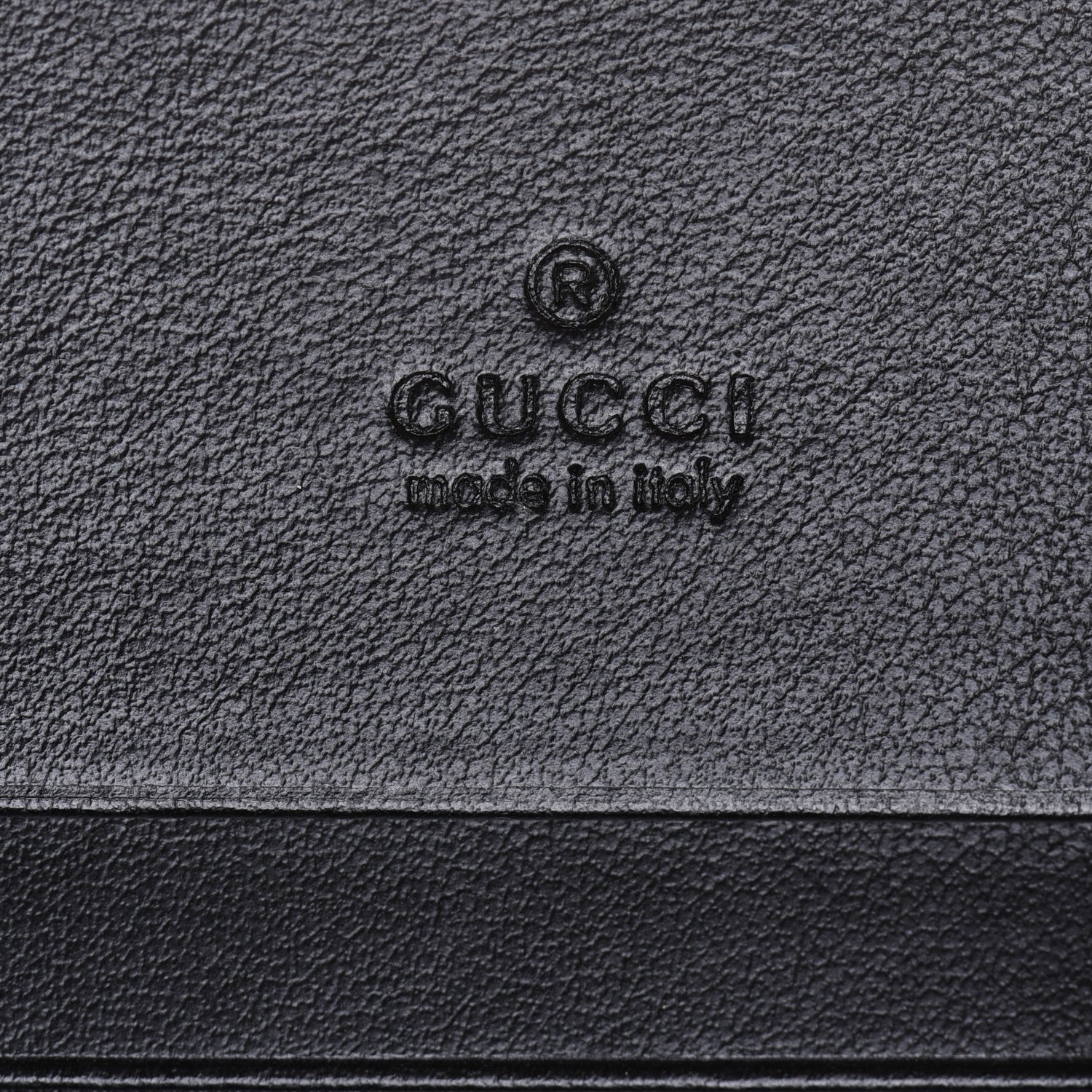 Gucci Calfskin Matelasse GG Marmont Card Case Wallet Black 6 of 9