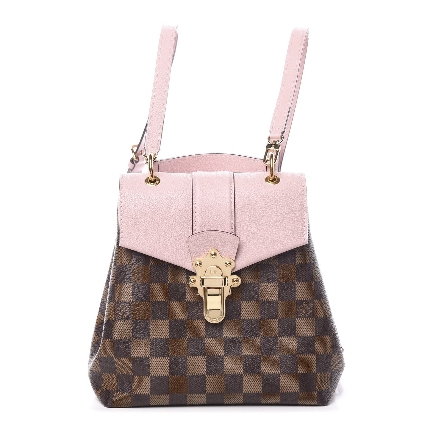 Damier Ebene Clapton Backpack Magnolia