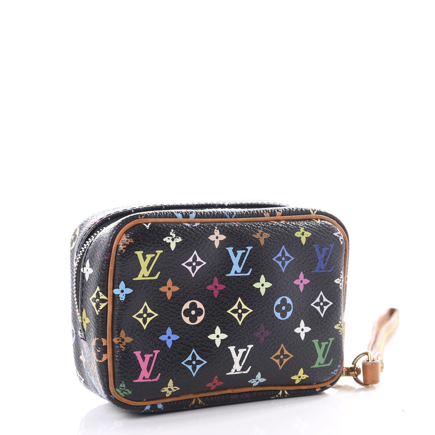 Louis Vuitton Monogram Multicolor Trousse Wapity Black 2 of 9