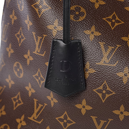 Louis Vuitton Monogram Flower Hobo Black 7 of 10