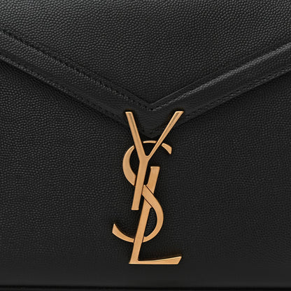 Saint Laurent Grain de Poudre Mini Classic Monogram Cassandra Top Handle Black 7 of 9
