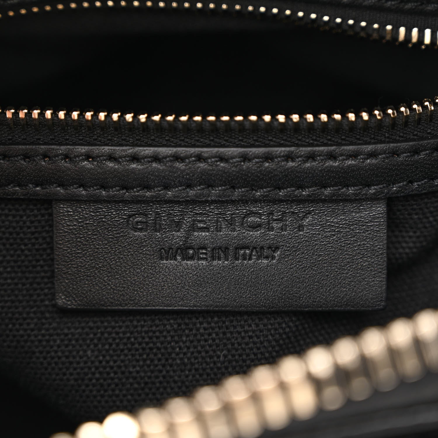 Givenchy Calfskin Crocodile Embossed Mini Antigona Black 6 of 10
