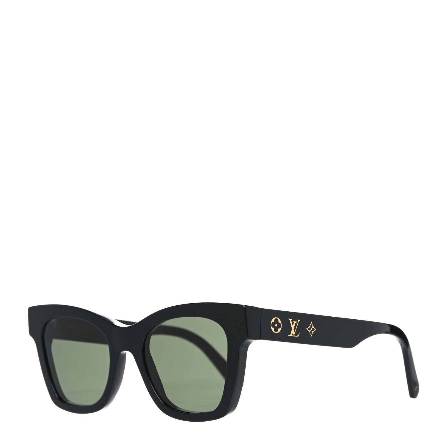 Louis Vuitton Acetate Blanca Sunglasses Z1465W Black 1 of 16
