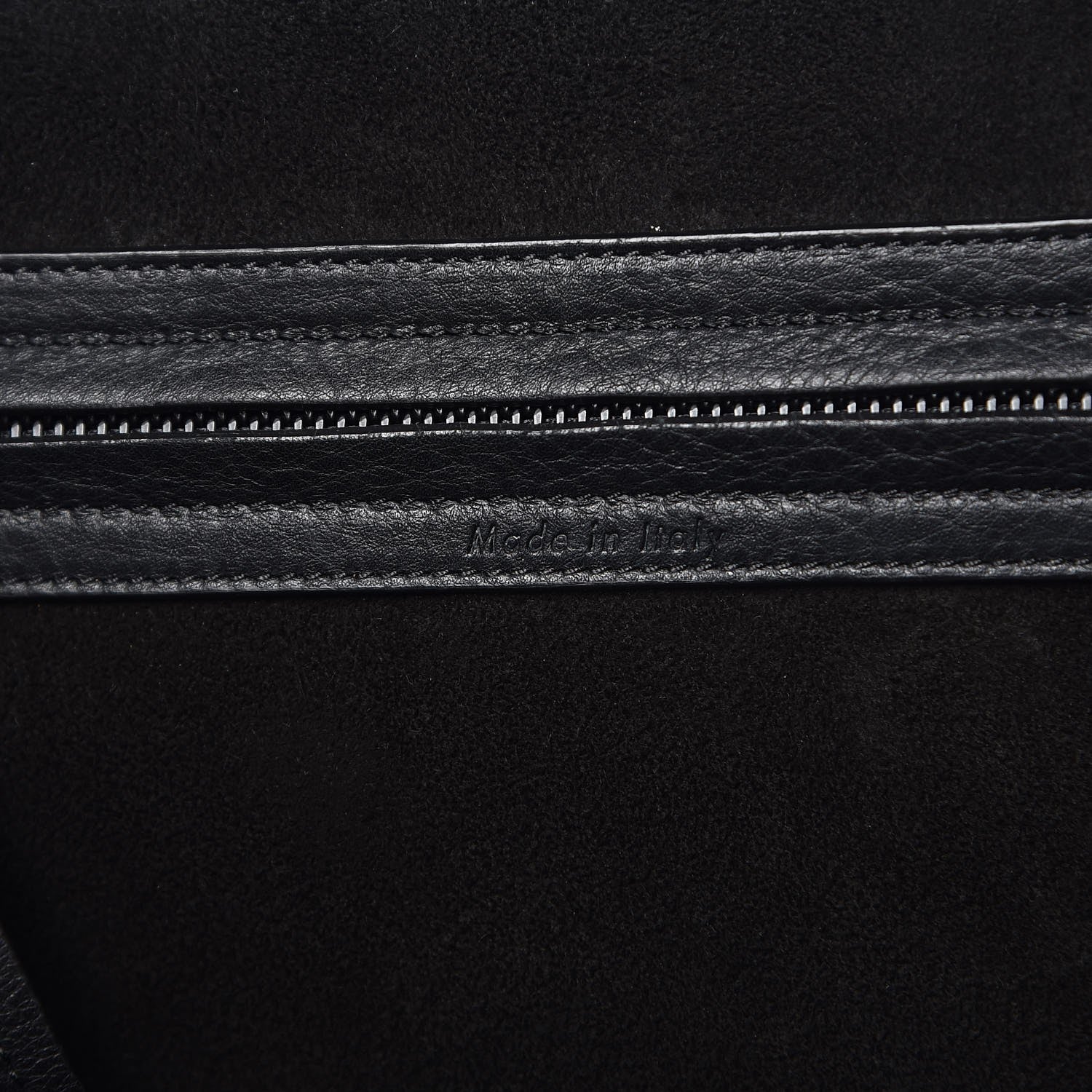 Celine Supple Calfskin Medium Phantom Luggage Black 8 of 10