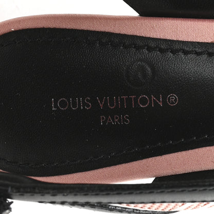 Louis Vuitton Calfskin Archlight Slingback Pumps 36.5 Black Pink 8 of 9
