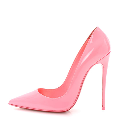 Christian Louboutin Patent So Kate 120 Pumps 37 Bubble Gum 1 of 8