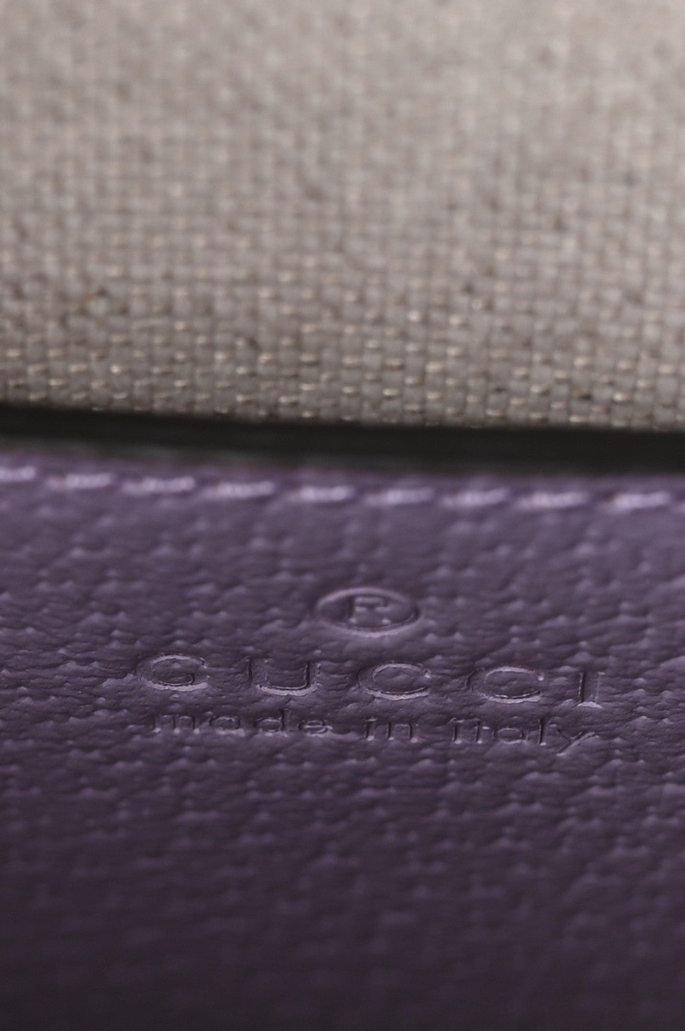 Gucci Monogram Jumbo GG Textured Dollar Calfskin Mini Tote Bag Beige Lapis 6 of 10