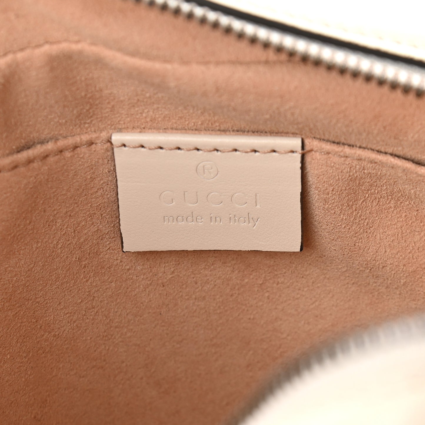 Calfskin Matelasse Small GG Marmont Chain Shoulder Bag White