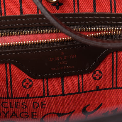 Louis Vuitton Damier Ebene Neverfull MM 6 of 10