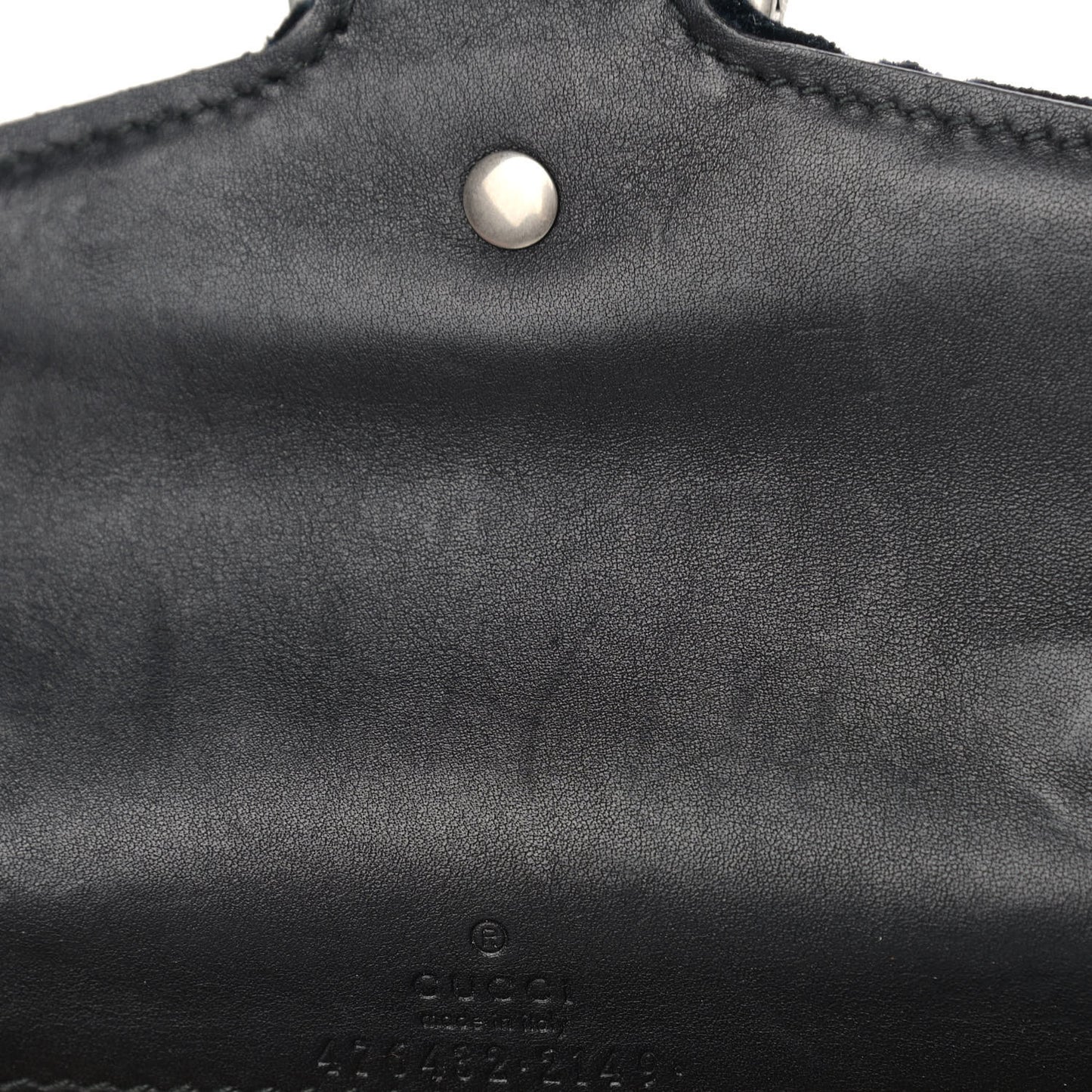 Velvet GG Monogram Super Mini Dionysus Shoulder Bag Blue Beige Black