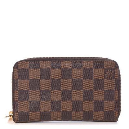 Louis Vuitton Damier Ebene Zippy Compact Wallet 1 of 7