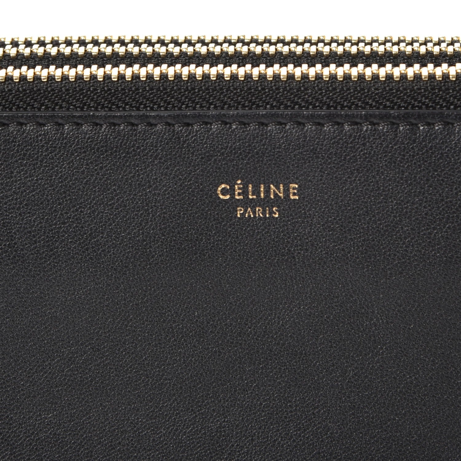 Celine Lambskin Small Trio Crossbody Bag Black 8 of 12
