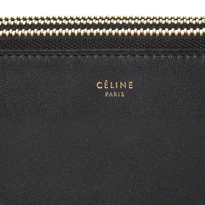Celine Lambskin Small Trio Crossbody Bag Black 8 of 12