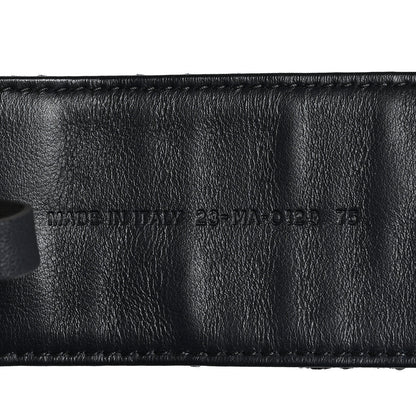 Christian Dior Oblique Diorquake Belt 75 Blue Multi 3 of 6